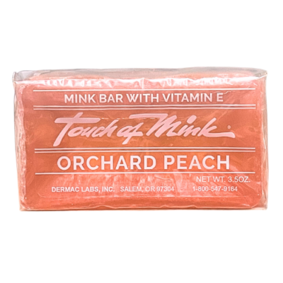 Orchard Peach Cleansing Bar - Touch of Mink